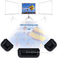 Manually pull down the projection screen 120*120cm